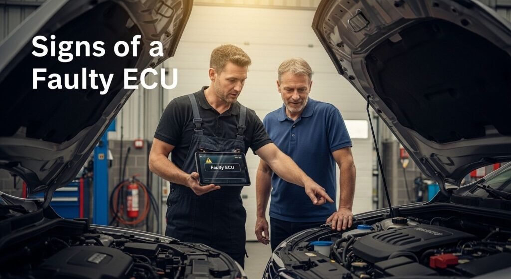 ECU warning mechanic discussion