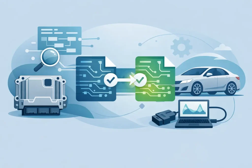 How to Match ECU Software Identifiers