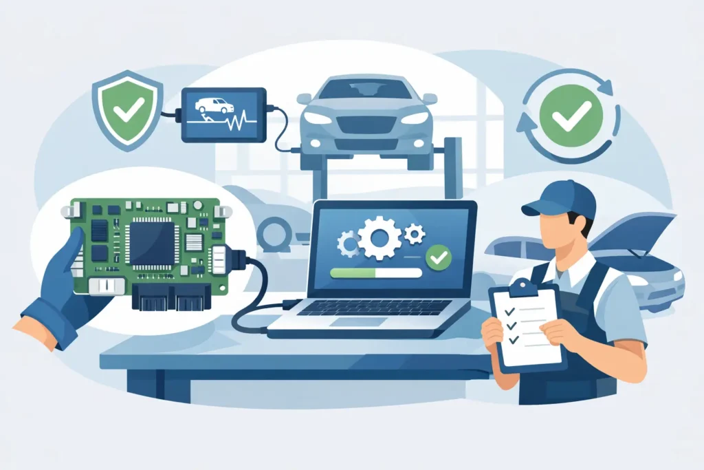 Safe ECU Recovery Workflow That Prevents Comebacks